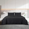 vidaXL Set Copripiumino Nero 240x220 cm in Cotone - Image 14 of 29
