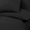 vidaXL Set Copripiumino Nero 200x220 cm in Cotone - Image 6 of 7