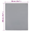 vidaXL Lenzuolo con Angoli in Cotone Jersey 90x200 cm Grigio - Image 16 of 20