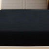 vidaXL Lenzuola con Angoli Jersey 100% Cotone 90x200 cm Nero (2pz) - Image 13 of 20