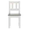 Set Tavolo e Sedie per Bambini 3 Pezzi in MDF Bianco e Grigio, Tavolo 60×50×48 cm - Image 4 of 8