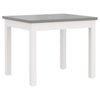 Set Tavolo e Sedie per Bambini 3 Pezzi in MDF Bianco e Grigio, Tavolo 60×50×48 cm - Image 5 of 8