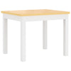 vidaXL Set Tavolo e Sedie per Bambini 4 Pezzi Bianco e Beige in MDF - Image 5 of 8