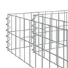 vidaXL Gabbione Letto Rialzato in Acciaio Zincato 100x100x20 cm - Image 6 of 7