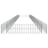 vidaXL Gabbione Letto Rialzato in Acciaio Zincato 800x100x20 cm - Image 4 of 7