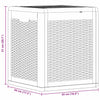 vidaXL Arcón de jardín de ratán PP 90 L 43x44x51 cm Negro - Image 15 of 19