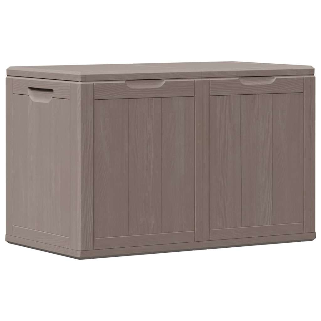 vidaXL Arcón de Jardín 180 L Marrón Aspecto Madera en PP 80,5 x 44,5 x 51 cm - Image 9 of 22