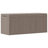 vidaXL Garden Storage Box, PP, 270 L, Brown, 118.5 x 44.5 x 51 cm - Image 2 of 11