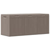vidaXL Garden Storage Box, PP, 270 L, Brown, 118.5 x 44.5 x 51 cm - Image 5 of 11