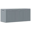 Baule da Giardino in Polipropilene 270 L 118,5x44,5x51 cm Grigio - immagine 2 | SolPatio - Image 2 of 9