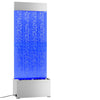 vidaXL Columna de Burbujas LED RGB Acero Inoxidable y Acrílico 110 cm Plateado y Transparente - Image 3 of 11