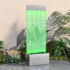 vidaXL Columna de Burbujas LED RGB Acero Inoxidable y Acrílico 110 cm Plateado y Transparente - Image 7 of 11