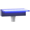 vidaXL Acrylic Waterfall Spillway with RGB LED, 30 cm, Clear and Gray - Image 13 of 56