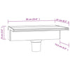 vidaXL Acrylic Waterfall Spillway with RGB LED, 30 cm, Clear and Gray - Image 56 of 56