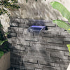 vidaXL Acrylic Waterfall Spillway with RGB LED, 30 cm, Clear and Gray - Image 17 of 56