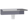 vidaXL Acrylic Waterfall Spillway with RGB LED, 30 cm, Clear and Gray - Image 27 of 56