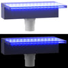 vidaXL Acrylic Waterfall Spillway with RGB LED, 30 cm, Clear and Gray - Image 45 of 56