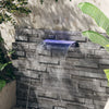 vidaXL Acrylic Waterfall Spillway with RGB LED, 30 cm, Clear and Gray - Image 11 of 56