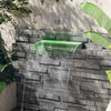 vidaXL Acrylic Waterfall Spillway with RGB LED, 30 cm, Clear and Gray - Image 18 of 56