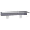 vidaXL Acrylic Waterfall Spillway with RGB LED, 30 cm, Clear and Gray - Image 25 of 56