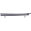 vidaXL Acrylic Waterfall Spillway with RGB LED, 30 cm, Clear and Gray - Image 21 of 56