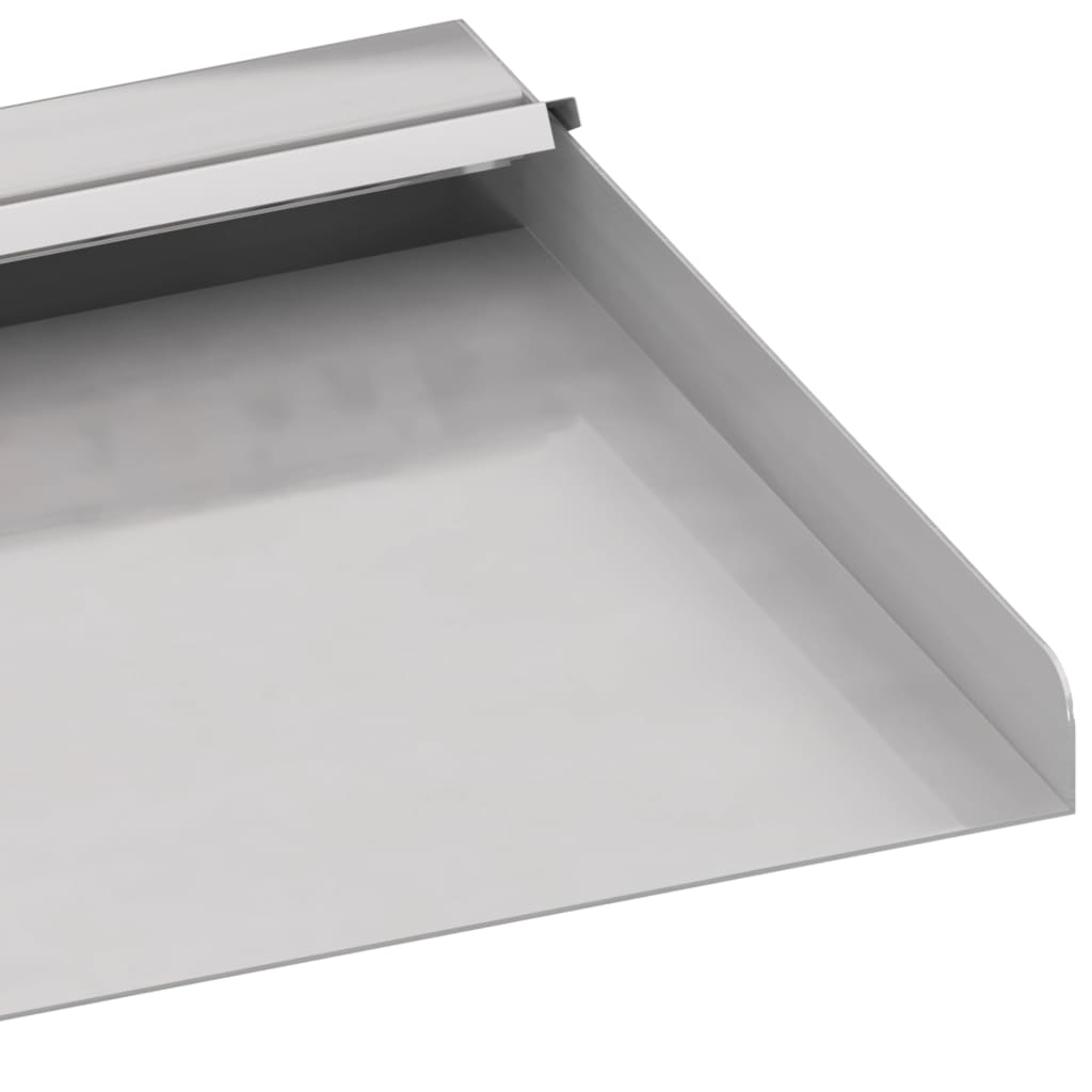 vidaXL Sfioratore a Cascata in Acciaio Inox SS 304 con LED RGB 30 cm Argento - Image 36 of 44