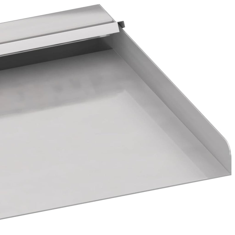 vidaXL Sfioratore a Cascata in Acciaio Inox SS 304 con LED RGB 30 cm Argento - Image 36 of 44