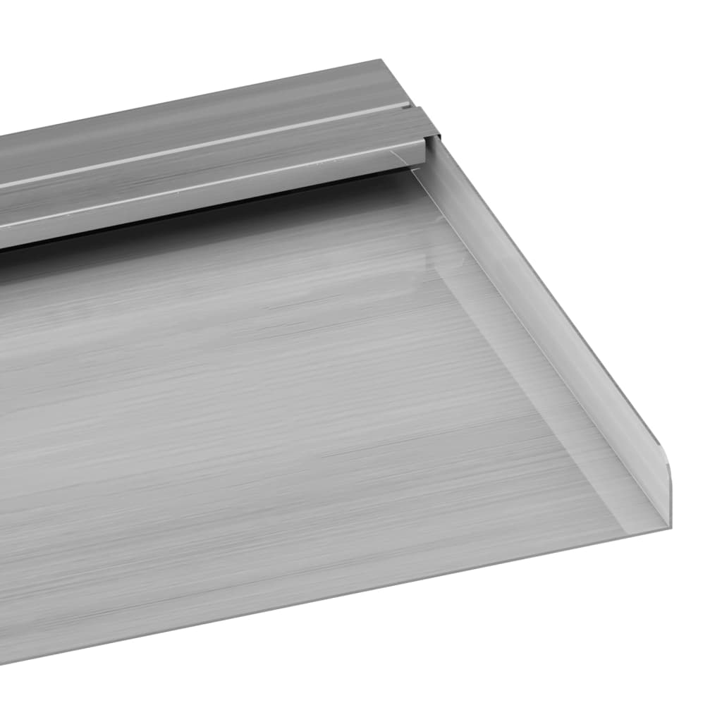 vidaXL Rebose en Cascada de Acero Inoxidable SS 304 con LED RGB 60 cm Plateado - Image 17 of 22