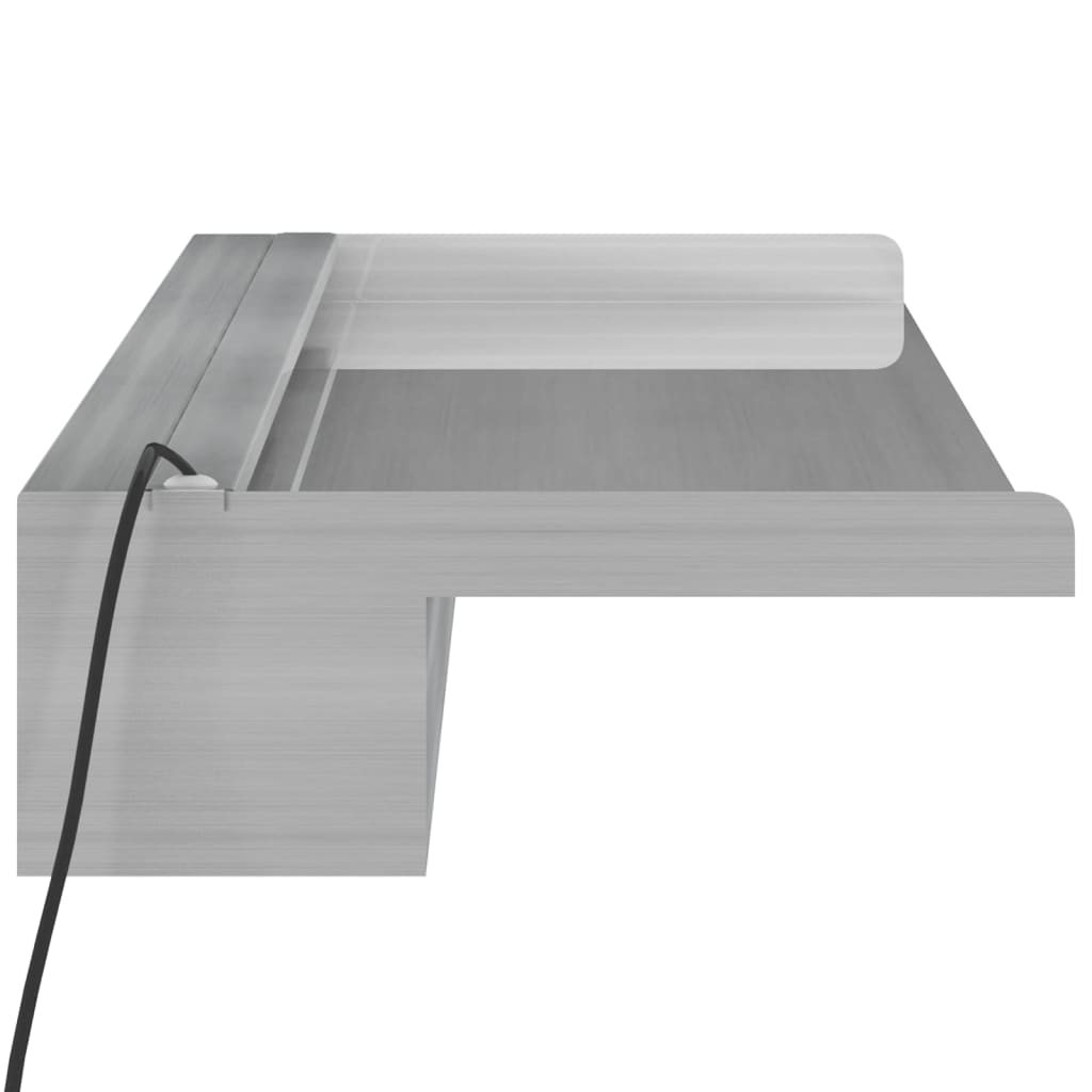vidaXL RGB LED Waterfall Spillway, 90 cm, Stainless Steel, Silver - Image 16 of 22