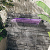 vidaXL Sfioratore a Cascata in Acciaio Inox SS 304 con LED RGB 30 cm Argento - Image 3 of 44