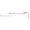 vidaXL Sfioratore a Cascata con LED RGB Acciaio Inox 108 cm - Image 11 of 11