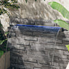 vidaXL Sfioratore a Cascata con LED RGB Acciaio Inox 108 cm - Image 3 of 11
