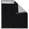 vidaXL Set Strofinacci 12 pz in Cotone Nero - Image 9 of 11