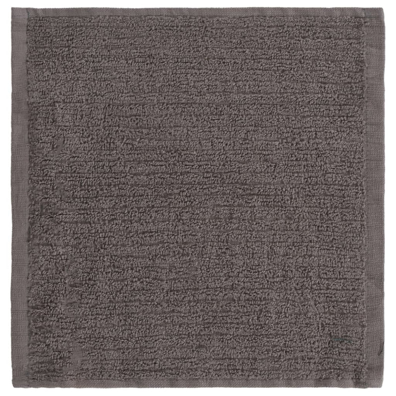 vidaXL Set Strofinacci 12 pz in Cotone Nero - Image 7 of 11