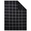 vidaXL Set Strofinacci 12 pz in Cotone Nero - Image 8 of 11