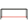Telaio Robusto per Banco Utilitario/Lavoro - Metallo Nero e Rosso Opaco (140x50x79 cm) - immagine 6 | SolPatio - Image 6 of 24