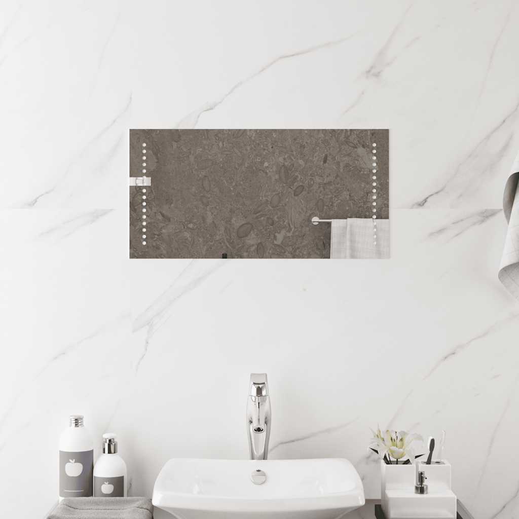vidaXL Specchio da Bagno con Luci LED 60x30 cm - Image 3 of 9