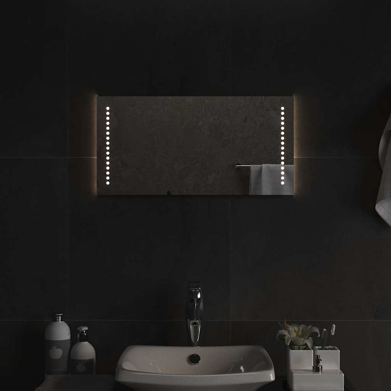 vidaXL Specchio da Bagno con Luci LED 60x30 cm - Image 1 of 9