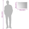 vidaXL Specchio da Bagno con Luci LED 60x40 cm - Image 5 of 5