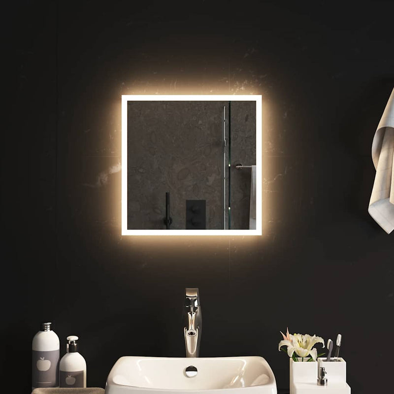vidaXL Specchio da Bagno con Luci LED 40x40 cm - Image 1 of 5