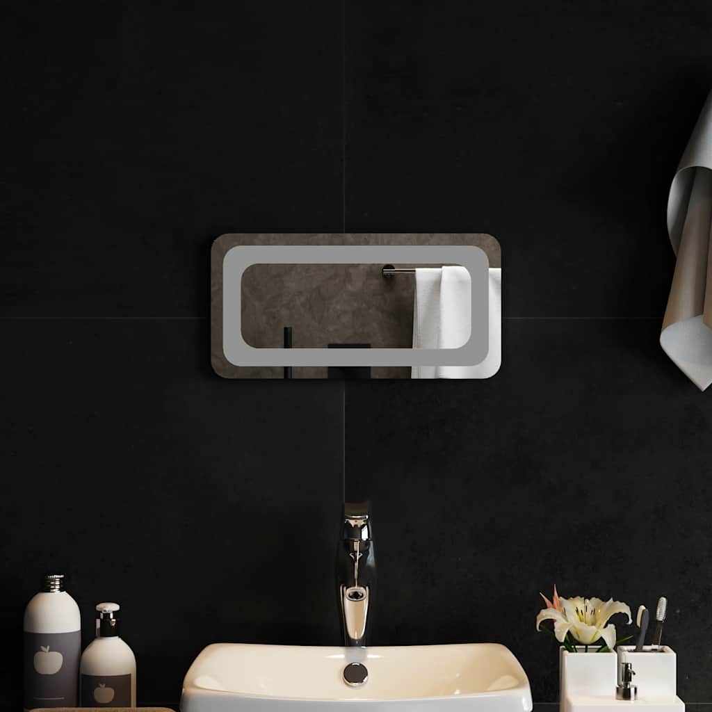 vidaXL Specchio da Bagno con Luci LED 40x20 cm - Image 3 of 5
