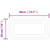 vidaXL Specchio da Bagno con Luci LED 40x20 cm - Image 4 of 5