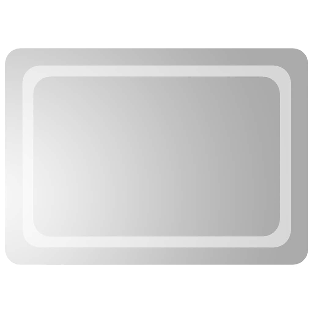vidaXL Specchio da Bagno con Luci LED 70x50 cm - Image 2 of 5