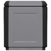 Contenitore da Giardino in PP 130 L 54×53×57 cm Grigio Scuro e Nero - Image 1 of 6