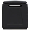 Contenitore da Giardino in PP 130 L 54×53×57 cm Grigio Scuro e Nero - Image 2 of 6
