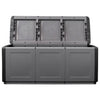 vidaXL Contenitore da Giardino 138x53x57 cm 330 L Grigio Scuro e Nero - Image 5 of 10