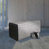 vidaXL Contenitore da Giardino 138x53x57 cm 330 L Grigio Scuro e Nero - Image 1 of 10
