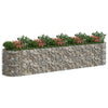 vidaXL Gabbione con Letto Rialzato in Ferro Zincato 500x100x100 cm - Image 3 of 7