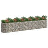 vidaXL Gabbione con Letto Rialzato in Ferro Zincato 600x100x100 cm - Image 3 of 7