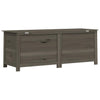 vidaXL Scatola per Cuscini in Legno Massello di Abete 150x50x56 cm Antracite - Image 5 of 8